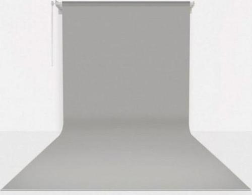 Sabit (Tavan & Duvar) Kağıt Sonsuz Stüdyo Fon Perde (Grey/Gri) 2.70x11 Metre