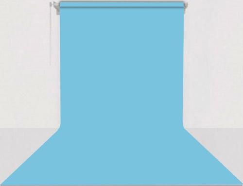 Sabit (Tavan & Duvar) Kağıt Sonsuz Stüdyo Fon Perde (True Blue) 2.70x11 Metre