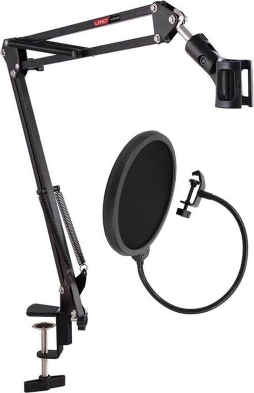 Nb39 Mikrofon Standı + Pop Filtre Seti