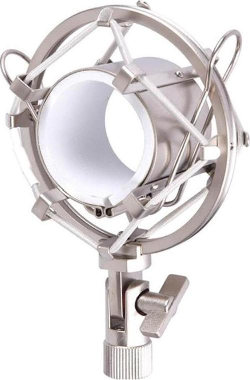 SHM-02 PRO Stüdyo Mikrofon Gri Shock Mount ( Metal )