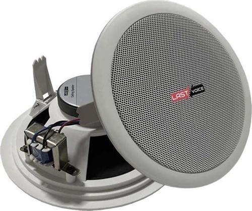 Tvx-6T Trafolu Alçıpan Tavan Hoparlörü 16 cm 30 Watt (Adet)