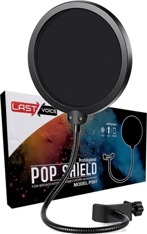 Ps-01 Stüdyo Pop Filtre - Çift Katman Pop Filter