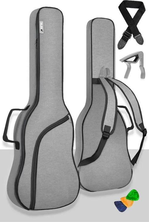 CS-39PAK Klasik Gitar Çantası Gigbag Soft Case Kılıf Su Geçirmez (Askı Capo Pena)