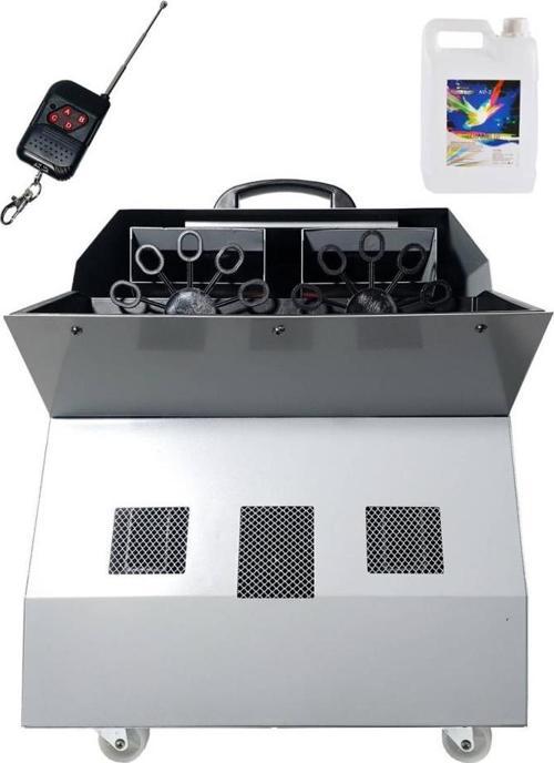 QB-1200LK Bubble Machine Baloncuk Makinesi Uzaktan Kumandalı 1200 Watt (LİKİT DAHİL)