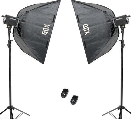 HD-LED 200W 2'li Sürekli Led Işık Seti