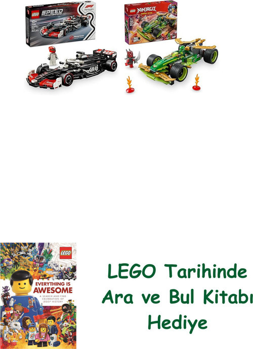 ® Araçlar Seti 170 (77250 + 71828) + Ara Ve Bul Kitabı Hediye