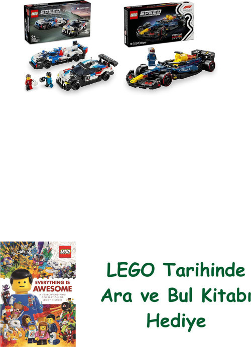 ® Araçlar Seti 107 (76922 + 77243) + Ara Ve Bul Kitabı Hediye