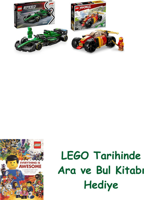 ® Araçlar Seti 75 (77245 + 71780) + Ara Ve Bul Kitabı Hediye