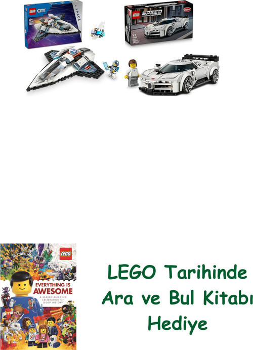 ® Araçlar Seti 119 (60430 + 77240) + Ara Ve Bul Kitabı Hediye