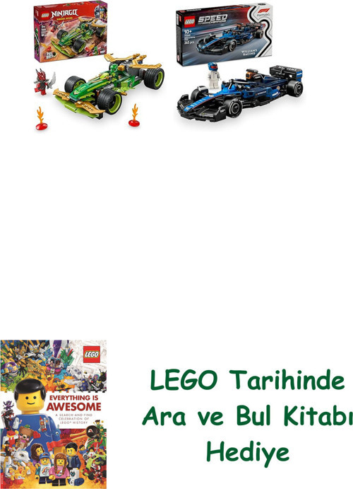 ® Araçlar Seti 5 (71828 + 77249) + Ara Ve Bul Kitabı Hediye