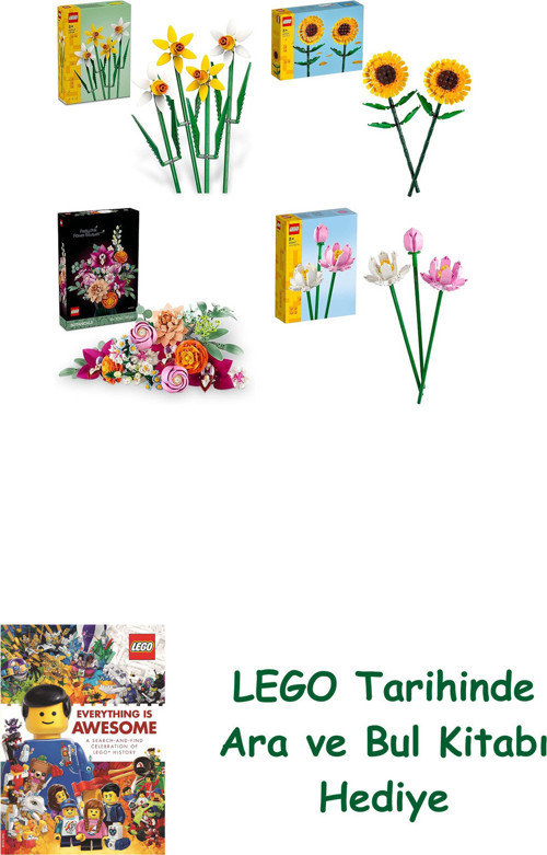 ® Botanicals Seti 300 (40747 + 40524 + 10342 + 40647) + Ara Ve Bul Kitabı Hediye