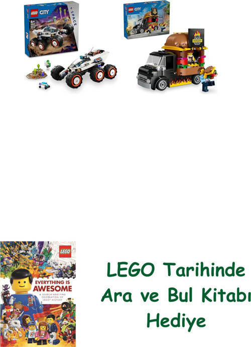 ® City Seti 23 (60431 + 60404) + Ara Ve Bul Kitabı Hediye + Ara Ve Bul Kitabı Hediye