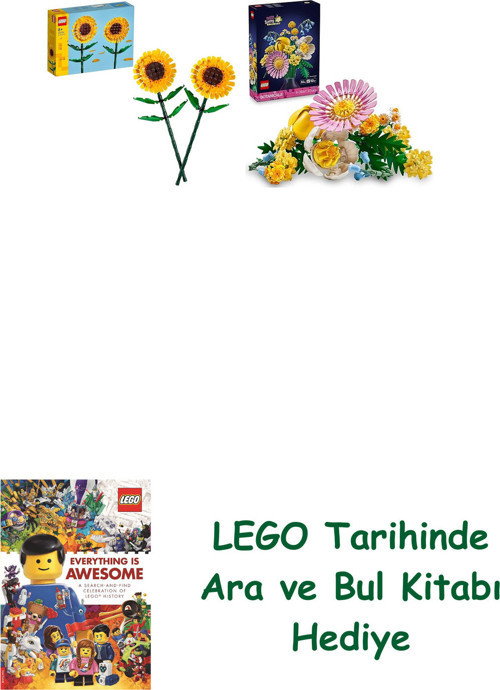 ® Botanicals Seti 87 (40524 + 10347) + Ara Ve Bul Kitabı Hediye