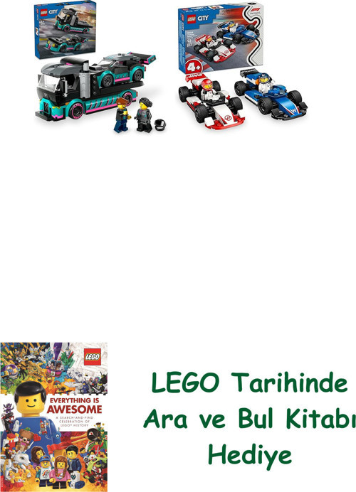 ® City Seti 137 (60406 + 60464) + Ara Ve Bul Kitabı Hediye + Ara Ve Bul Kitabı Hediye