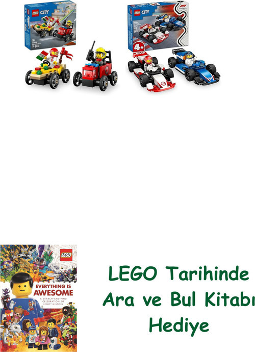 ® City Seti 38 (60458 + 60464) + Ara Ve Bul Kitabı Hediye + Ara Ve Bul Kitabı Hediye
