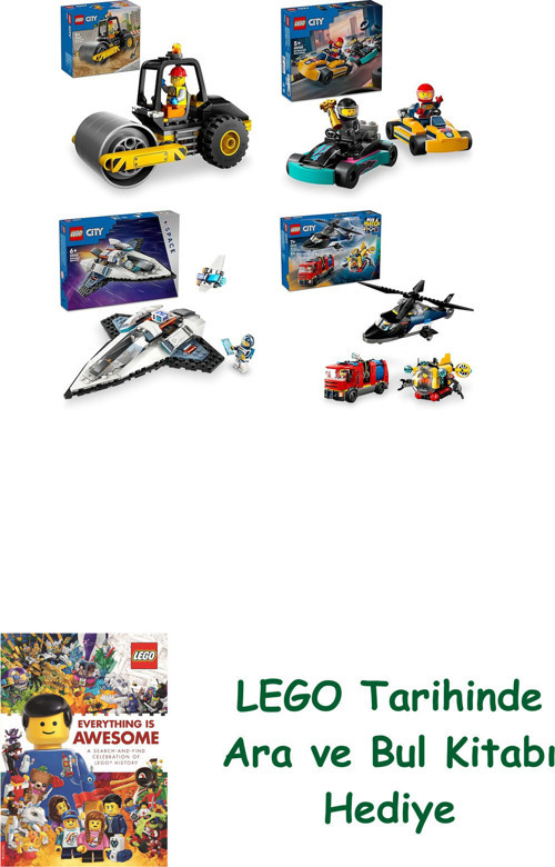 ® City Seti 466 (60401 + 60400 + 60430 + 60462)