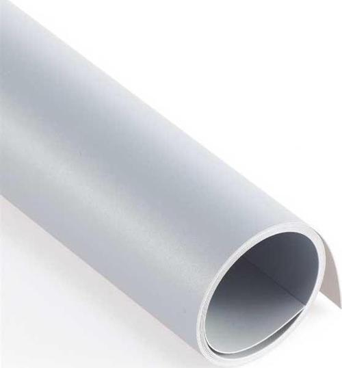 Stüdyo Fon Perde, PVC Arka Plan, Silinebilir, Kırışmaz (Grey/Gri) 120x200 Cm