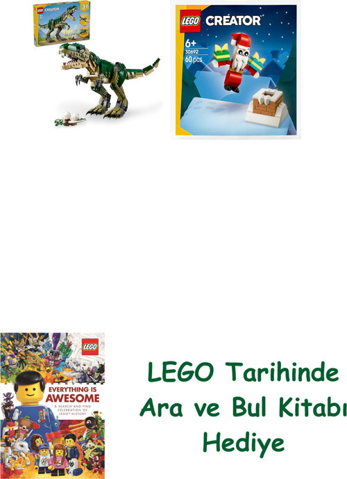 ® Creator Seti 87 (31151 + 30692) + Ara Ve Bul Kitabı Hediye