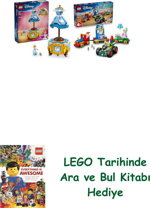 ® Disney Seti 82 (43266 + 43264) + Ara Ve Bul Kitabı Hediye