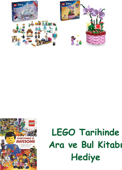 ® Disney Seti 24 (43273 + 43237) + Ara Ve Bul Kitabı Hediye