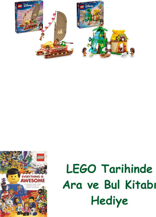 ® Disney Seti 33 (43270 + 43260) + Ara Ve Bul Kitabı Hediye