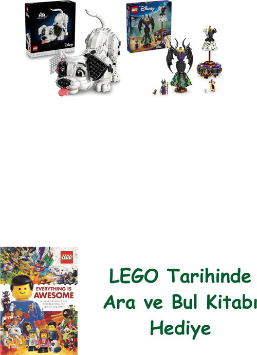 ® Disney Seti 48 (43269 + 43262) + Ara Ve Bul Kitabı Hediye