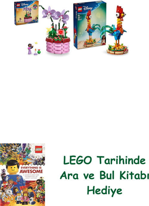 ® Disney Seti 32 (43237 + 43272) + Ara Ve Bul Kitabı Hediye