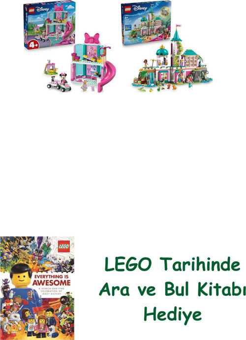 ® Disney Seti 40 (43274 + 43267) + Ara Ve Bul Kitabı Hediye