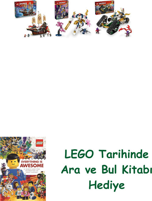 ® Ninjago Seti 114 (71848 + 71807 + 71820)