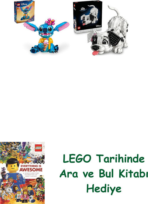 ® Disney Seti 54 (43249 + 43269) + Ara Ve Bul Kitabı Hediye