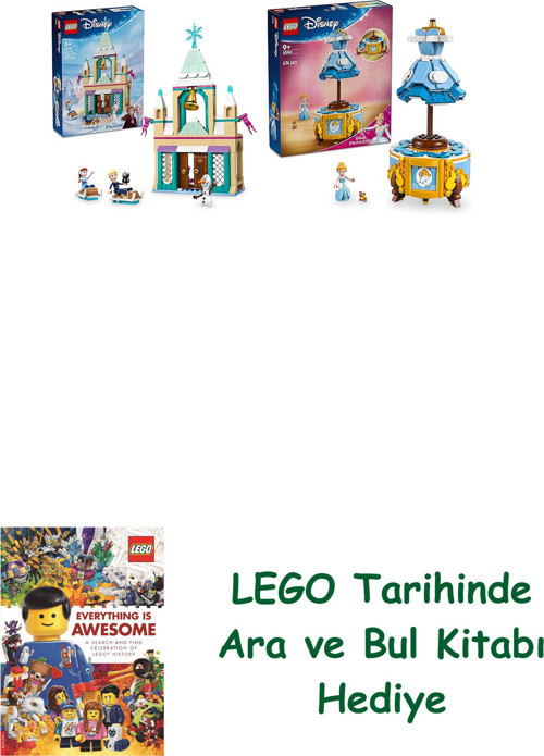® Disney Seti 80 (43265 + 43266) + Ara Ve Bul Kitabı Hediye