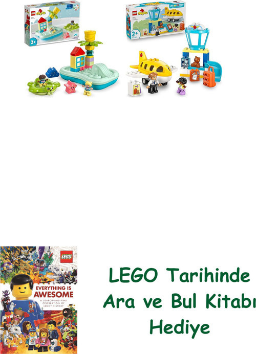 ® Duplo Seti 7 (10989 + 10443) + Ara Ve Bul Kitabı Hediye