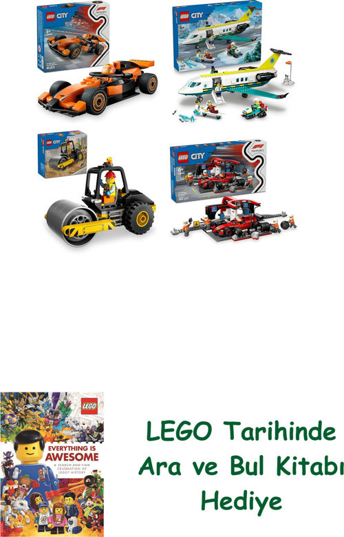 ® City Seti 452 (60442 + 60465 + 60401 + 60443)