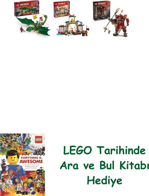 ® Ninjago Seti 129 (71829 + 71831 + 71846)