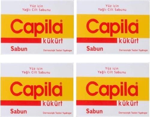 Kükürt 90 G 4 Adet Yağlı Ciltler İçin Kükürtlü Ve Katranlı Yüz Sabunu