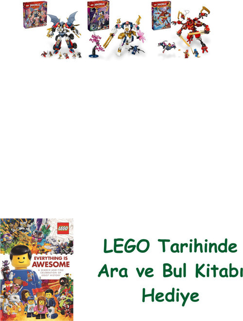 ® Ninjago Seti 157 (71834 + 71807 + 71812)