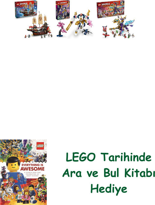 ® Ninjago Seti 126 (71848 + 71807 + 71836)