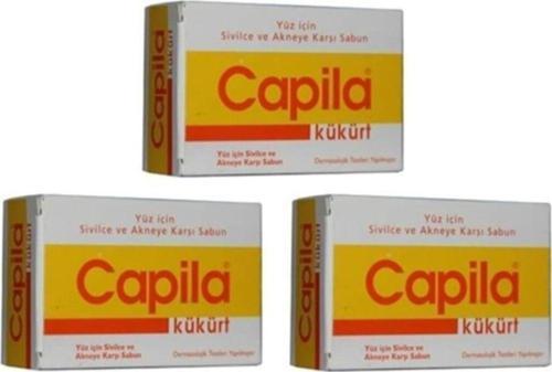 Kükürtlü Sabun Sarı Kutu 90 Gr x 3 Adet