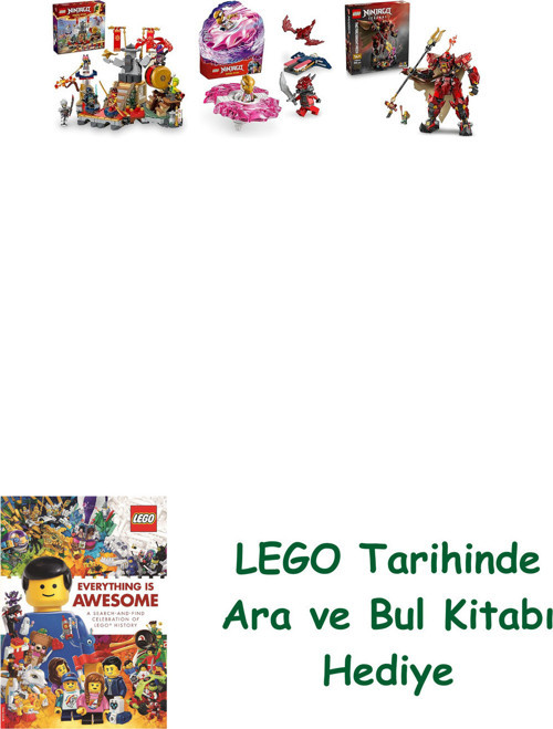 ® Ninjago Seti 150 (71818 + 71824 + 71846)