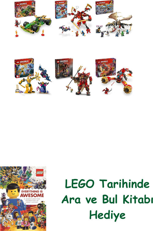 ® Ninjago Seti 466 (71828 + 71812 + 71809 + 71804 + 71846 + 71830)