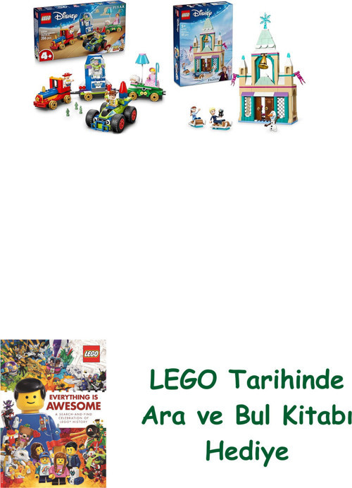 ® Disney Seti 89 (43264 + 43265) + Ara Ve Bul Kitabı Hediye