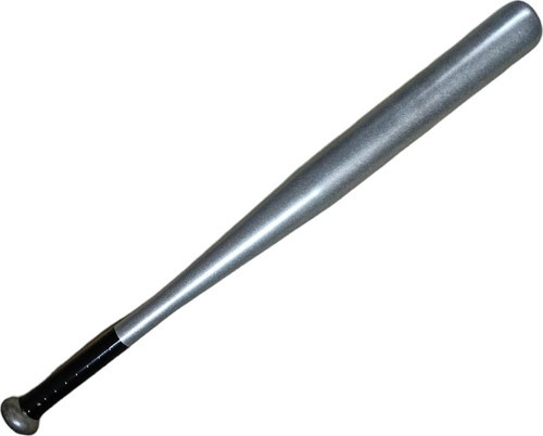 Metal Beyzbol Sopası 61 cm BS-10 GRİ