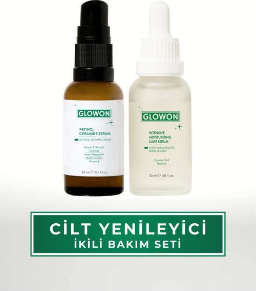 Retinol & Nemlendirici Cilt Yenileyici Serum 2’li Avantajlı Set 2x30 ml