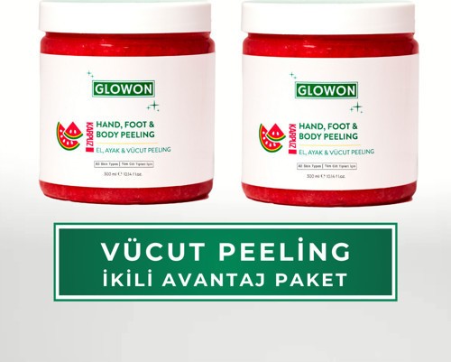 Nemlendirici, Arındırıcı, Yumuşatıcı El, Ayak Ve Vücut Peelingi 2’li Avantajlı Set