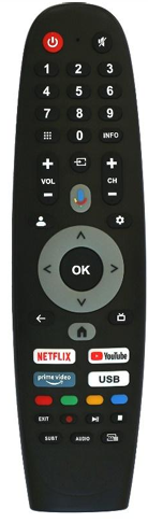 Luxury, A Kalite DİJİTSU Ses Komutlu Tv Kumandası