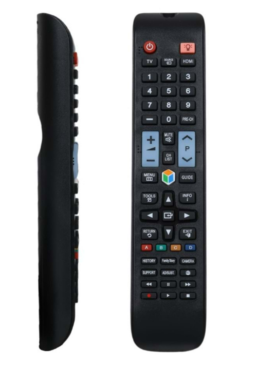 Luxury, A Kalite Samsung Büyük Kalıp Tv Kumandası Işıklı Tüm Modellerle Uyumludur