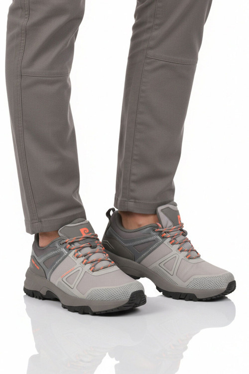 Füme Kaymaz Taban Su Geçirmez Erkek Outdoor Yürüyüş Ayakkabısı PCI-11625 M