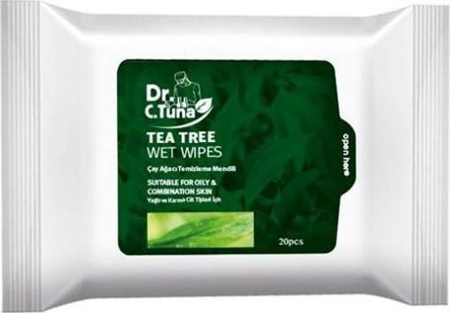 Dr.C.Tuna Çay Ağacı Temizleme Mendili 20 Adet