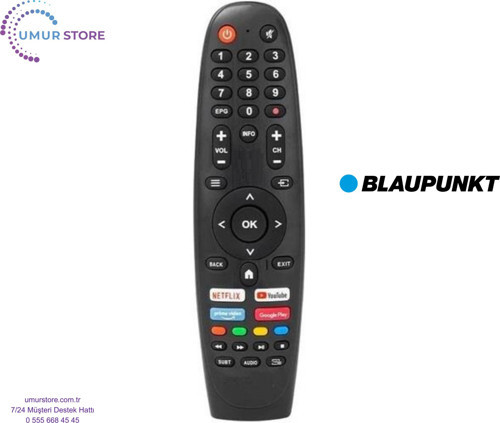 Blaupunkt BL39325G Android Smart TV Kumanda-Mikrofonsuz