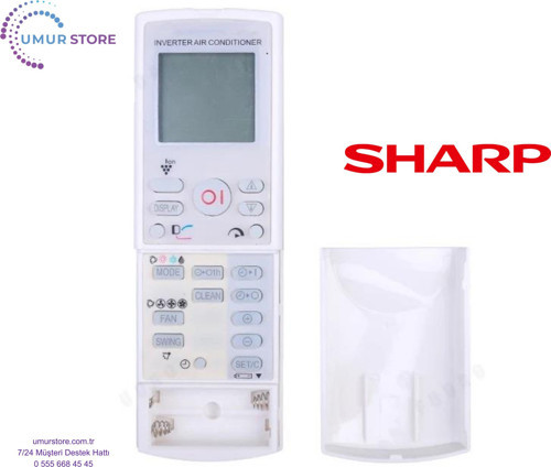 Sharp AY-XP12LSR Uyumlu Klima Kumandası